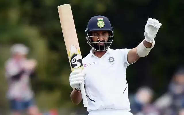 Pujara has now played 28 Test innings without a century