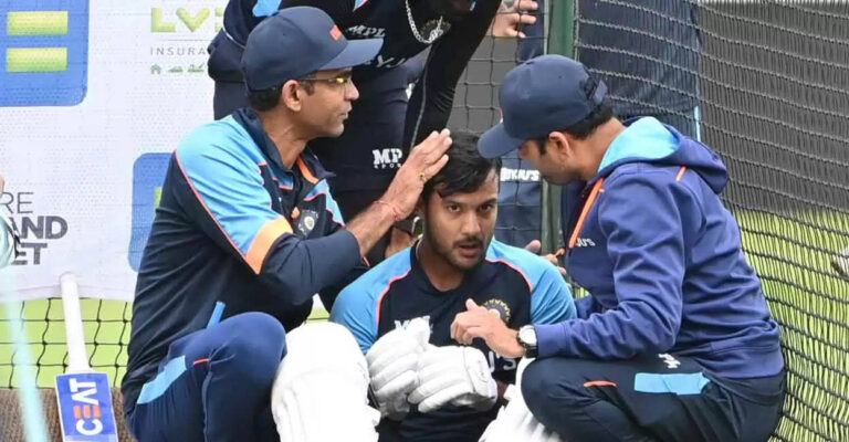 IND vs ENG: Mayank Agarwal ruled out of first Test against England