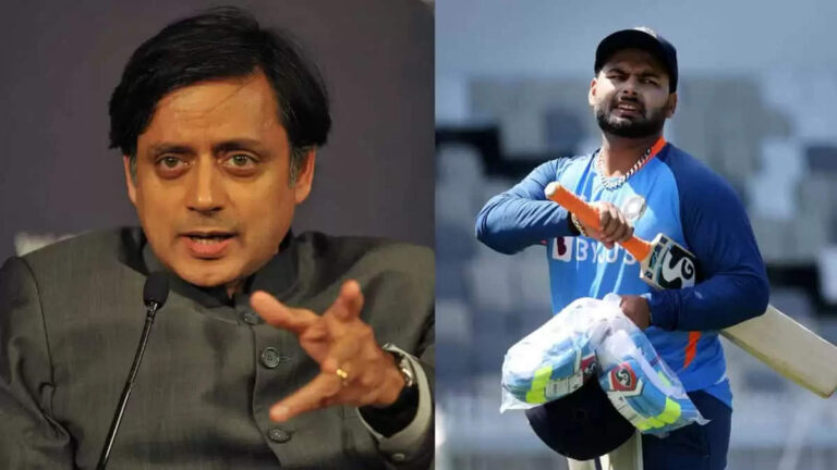 Shashi Tharoor raised questions Rishabh Pant’s place in playing XI!!